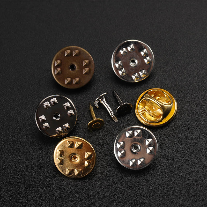 Brooch Pin Gold - 50 set / lotto oro rodio