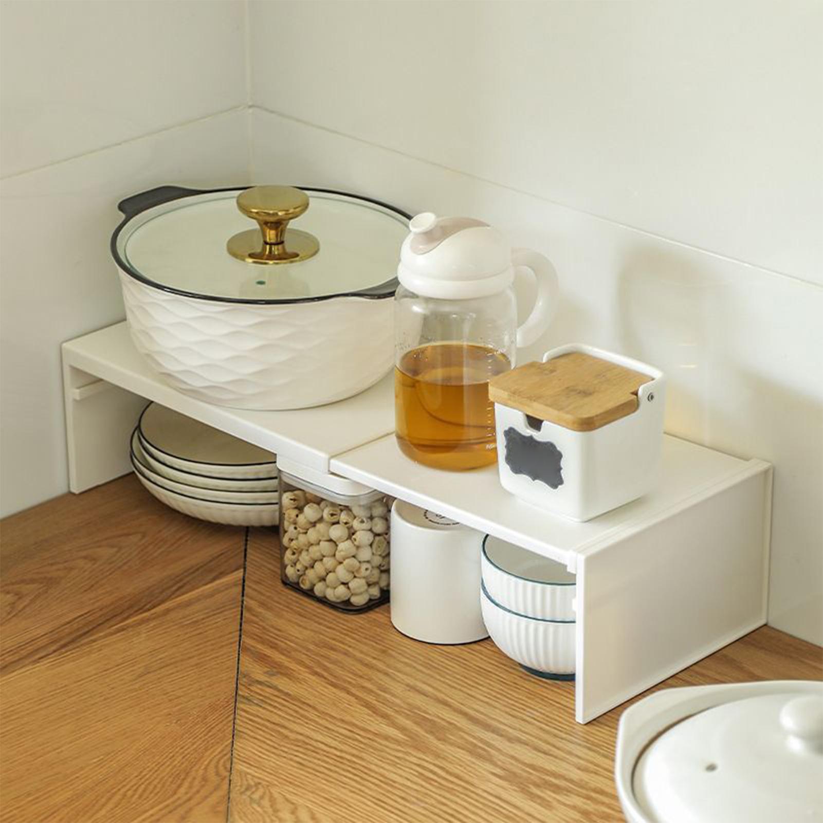 Women Accessories List - Mensola Estensibile per Cucina, Scaffale Impilabile