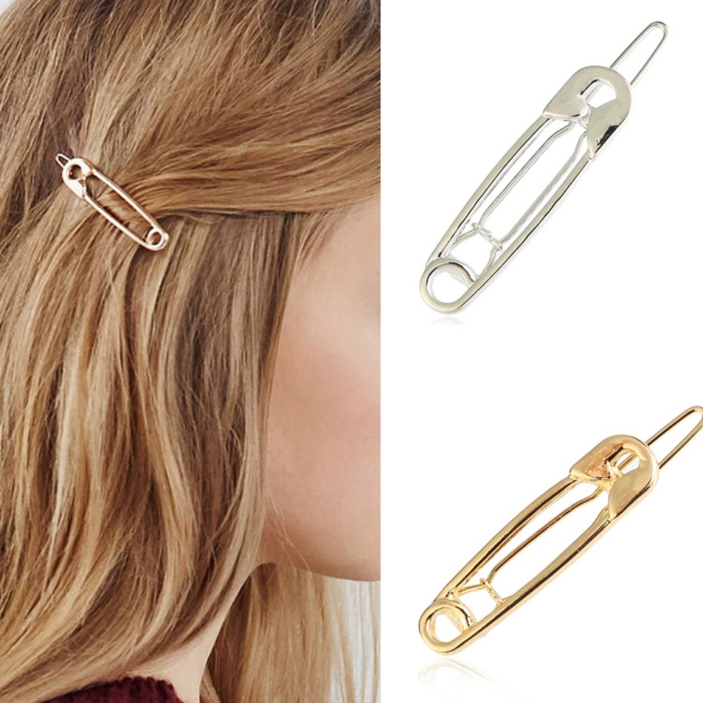 Brooch Pin Gold - 2/4 Pezzi Fermagli per Capelli a