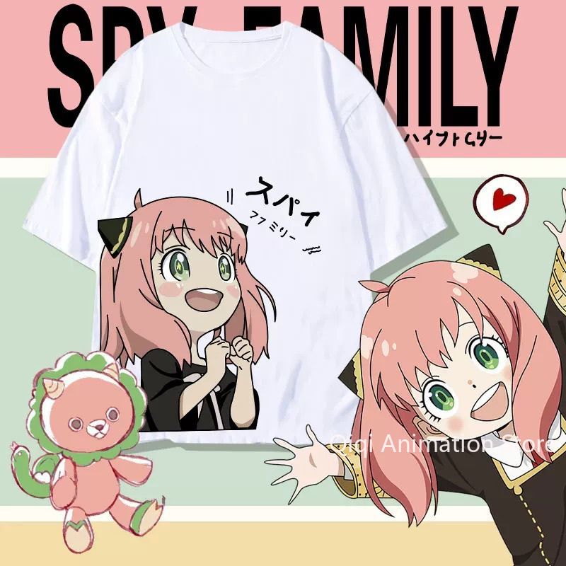 Women Accessories Gift - SPY×FAMILY Anime Anya Forger T-shirt a