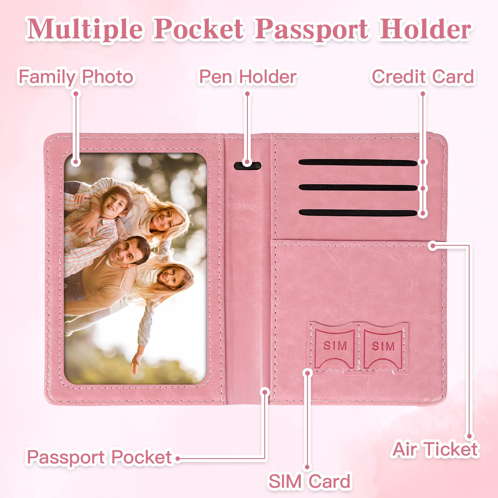 Porta Passaporto da Viaggio, C - Women Accessories List recensione e prezzo
