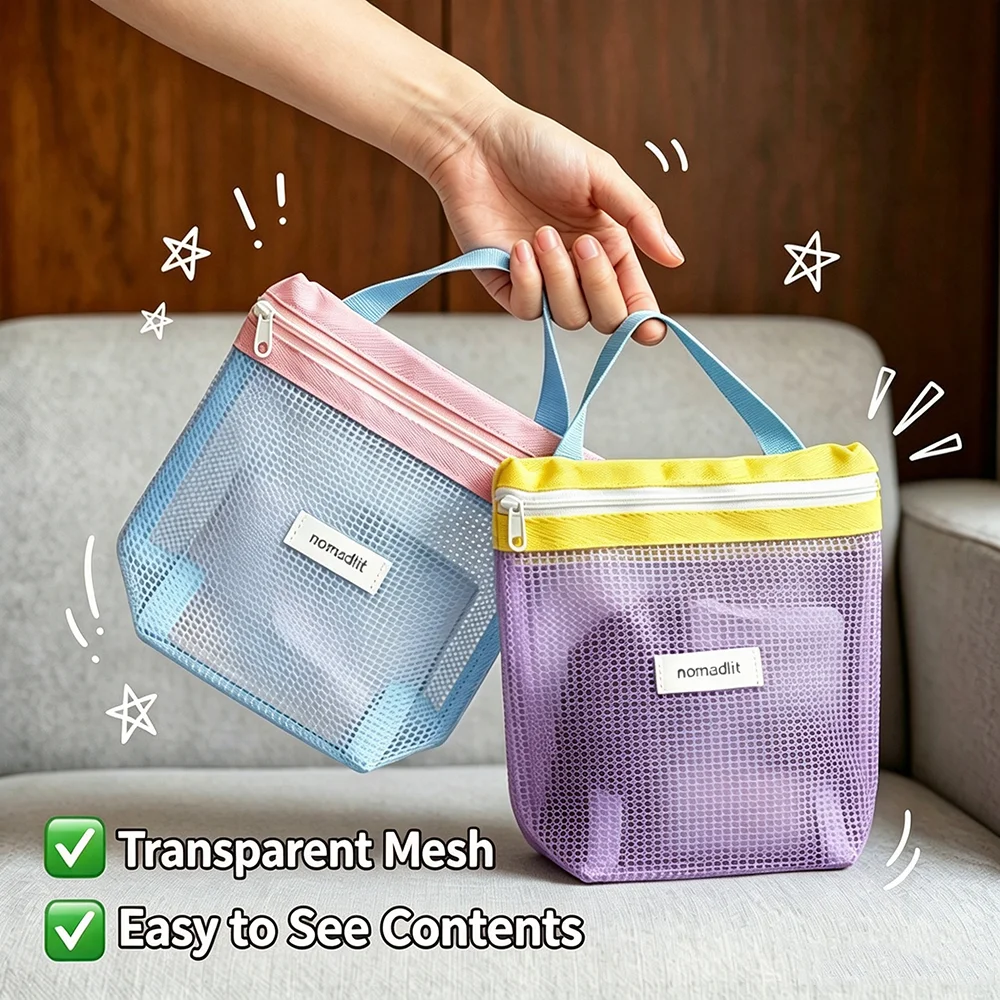 Borsa da Toilette in Rete Tras - Women Accessories List recensione e prezzo
