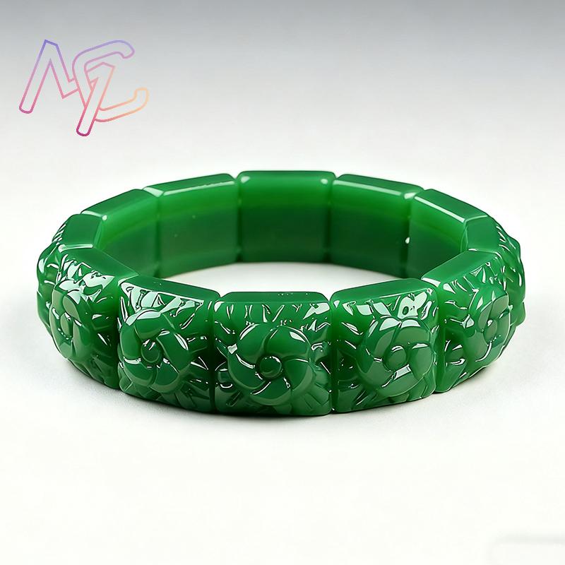 Bracciale con fiore di giada r - Women Accessories To Gift recensione e prezzo