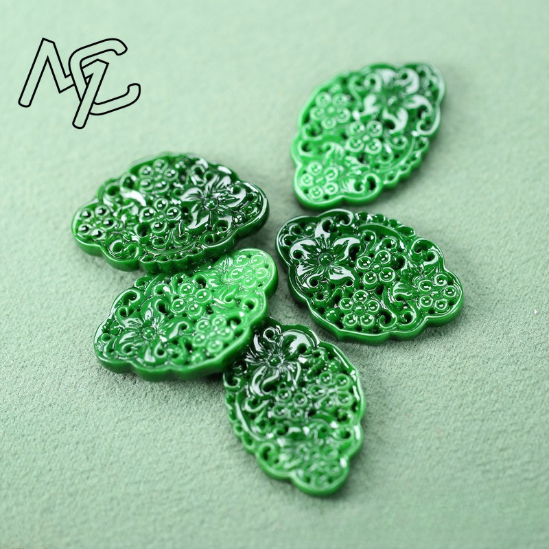 2 Pezzi DIY Smeraldo Verde Nat - Women Accessories To Gift recensione e prezzo