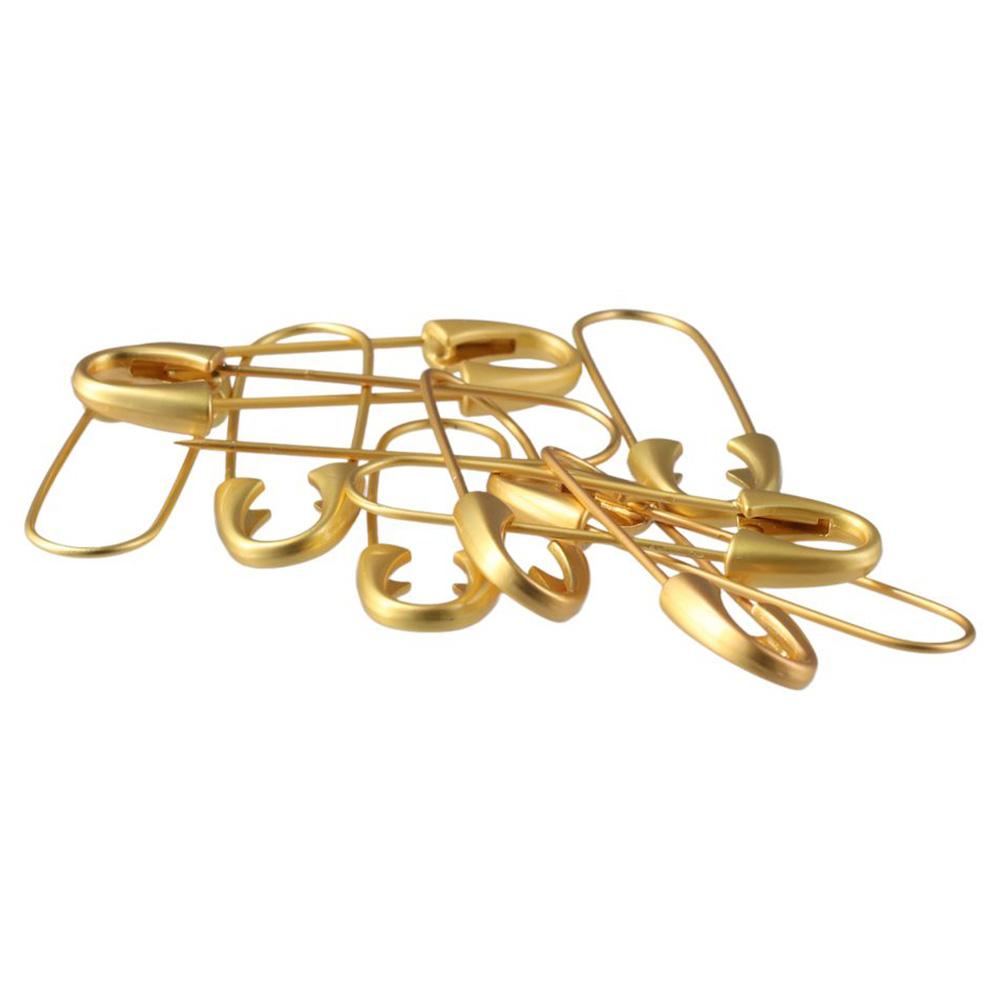 10 pezzi spille in metallo dor - Brooch Pin Gold recensione e prezzo
